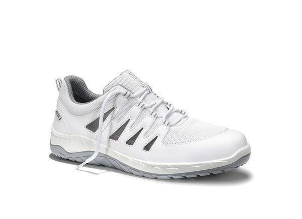 ELTEN MADDOX Air Mesh white Low ESD O1 – Berufshalbschuh