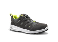 ELTEN RILEY XXF BOA® GTX® grey-lime Low ESD O2 WR – Berufshalbschuh