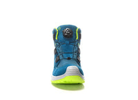 ELTEN MADDOX Kids BOA® petrol-lime Mid – Stiefel