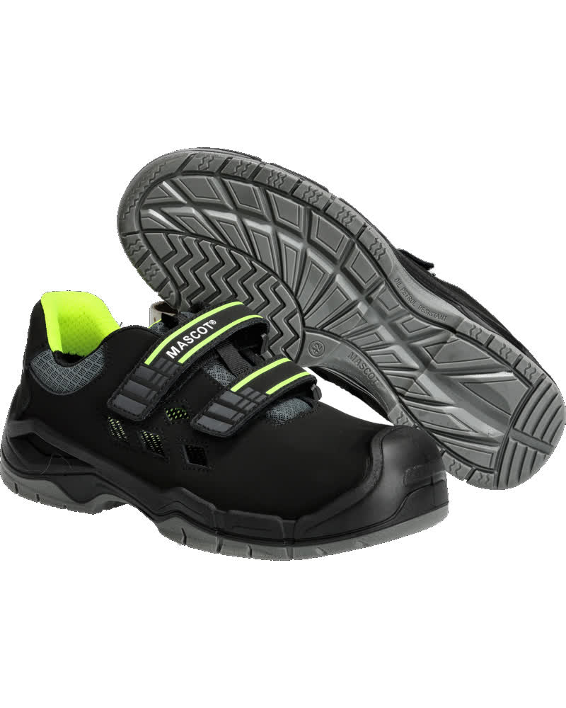 MASCOT® Alpamayo Sicherheitssandalen F0107-937 Schwarz