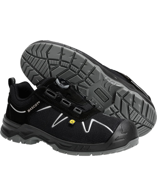 MASCOT® Sicherheitsschuhe F0122-771 Schwarz/Silber