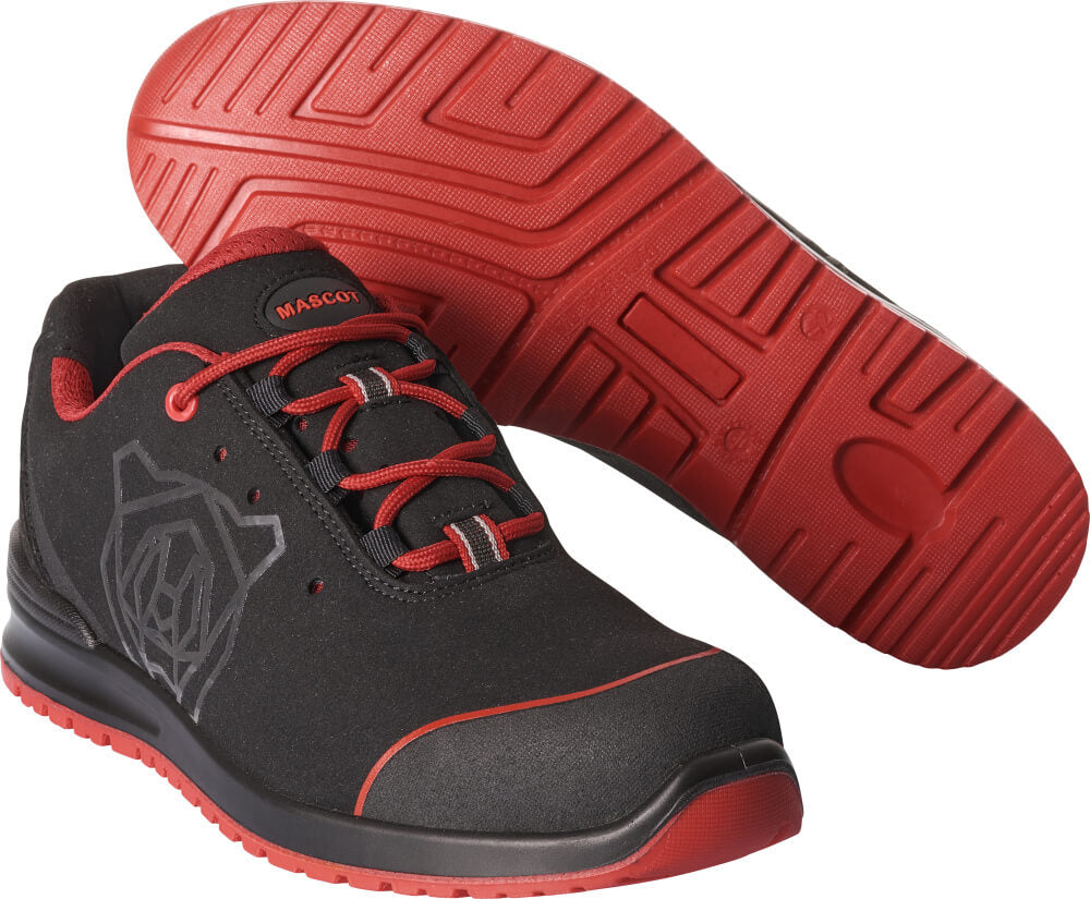 MASCOT® Sicherheitsschuhe F0210-702 Schwarz/Rot