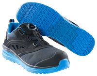 MASCOT® Sicherheitssandalen F0252-909 Schwarz/Kornblau