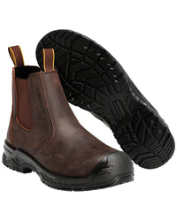MASCOT® Sicherheitsstiefel F1000-715 Dunkelbraun/Schwarz