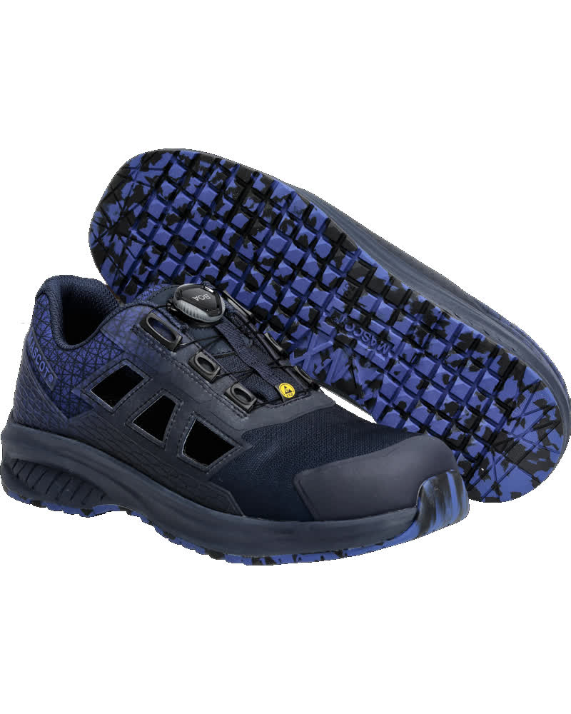 MASCOT® Sicherheitssandalen F1504-909 Schwarzblau/Azurblau