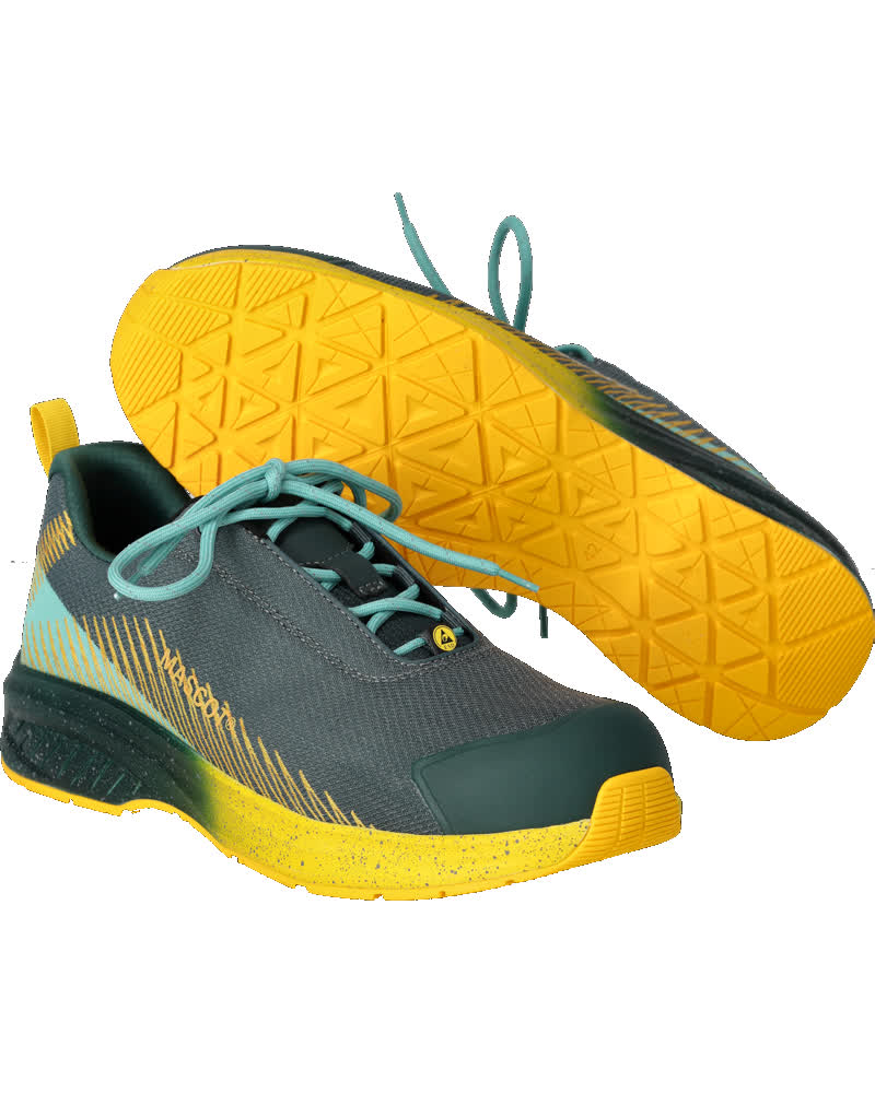MASCOT® Sicherheitsschuhe F1600-909 Waldgrün/Sonnengelb