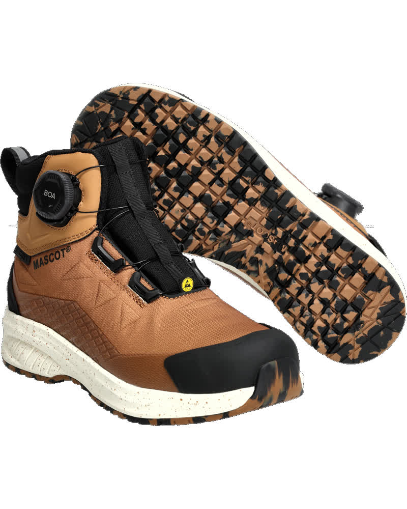 MASCOT® Sicherheitsstiefel F1602-702 Nussbraun