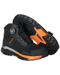 MASCOT® Sicherheitsstiefel F1681-704 Schwarz/Hellorange
