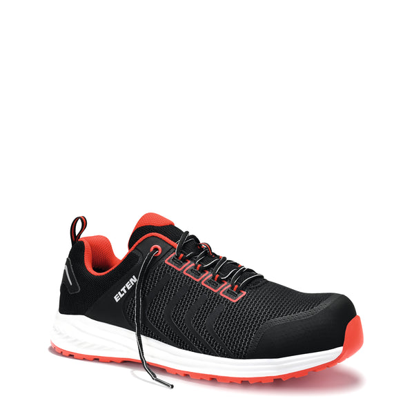 ELTEN LIVAS black-red Low ESD S1PL