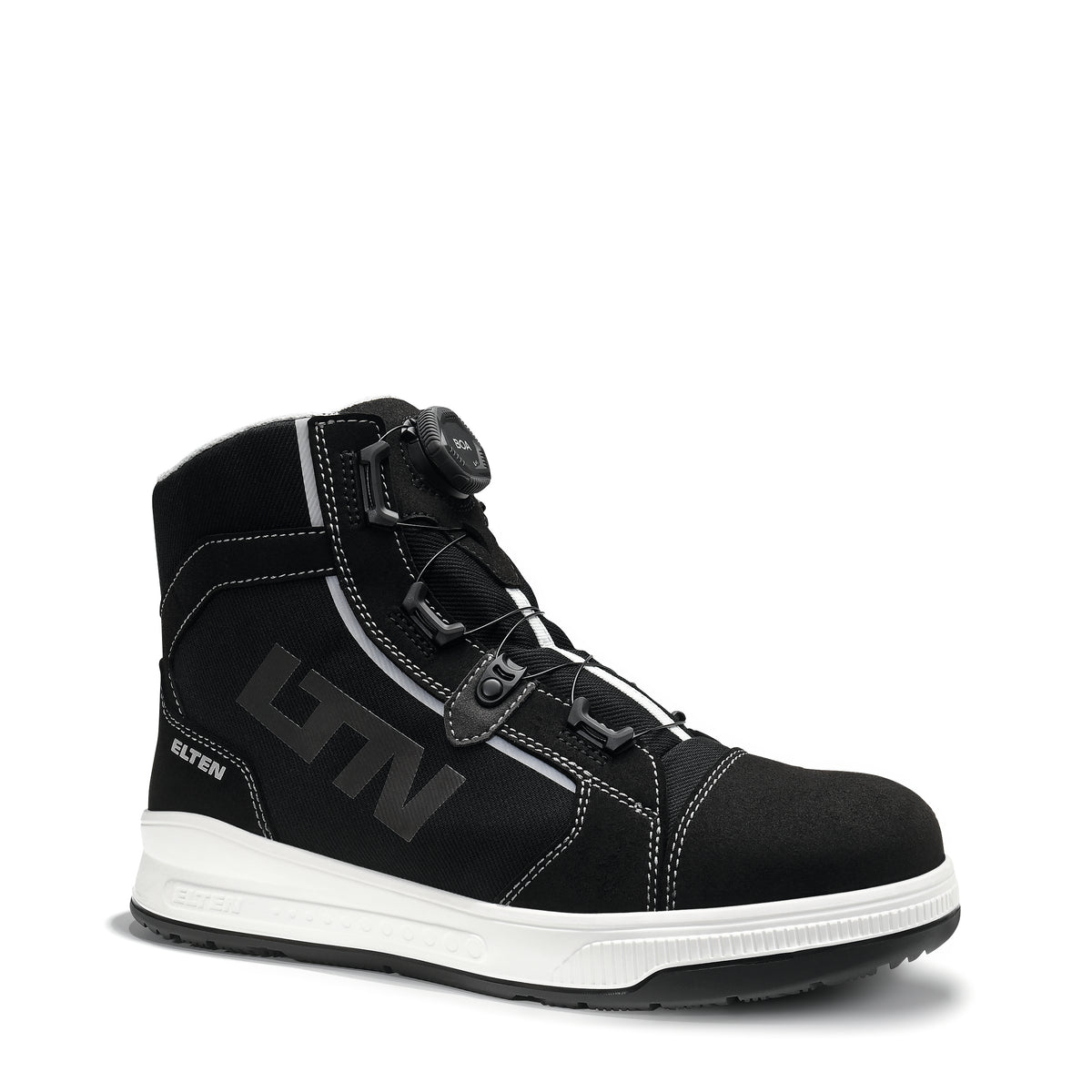ELTEN ISAAK XXST BOA® black-grey Mid ESD S3S