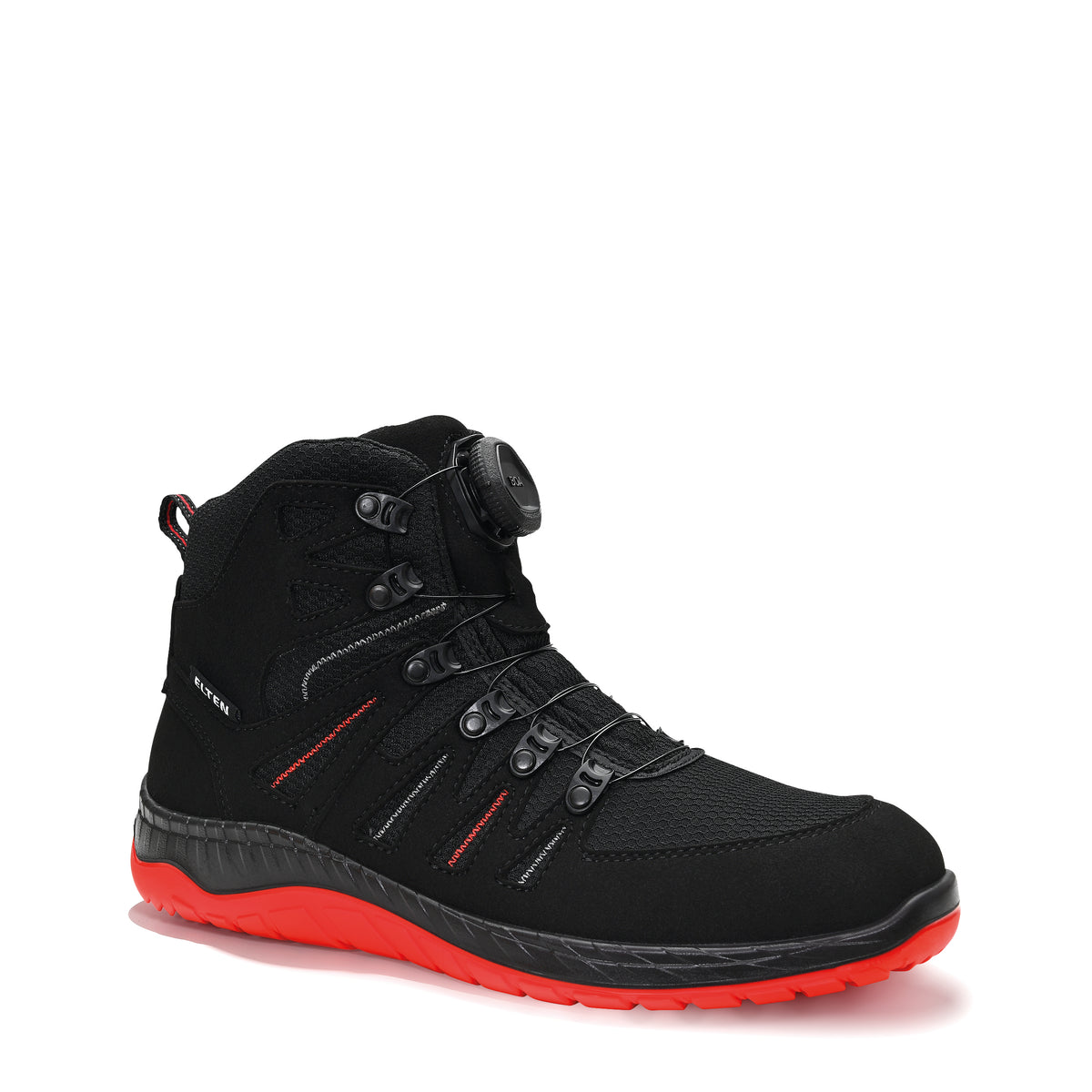 ELTEN MADDOX BOA® black-red Mid ESD S3S