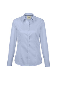 HAKRO Bluse Business 106 himmelblau