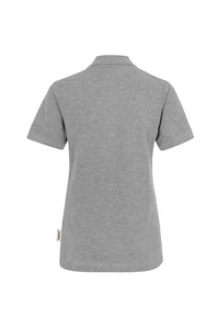 HAKRO Damen Poloshirt Classic 110 grau meliert