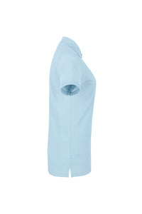 HAKRO Damen Poloshirt Classic 110 eisblau