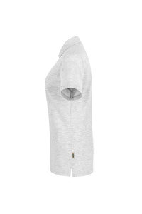 HAKRO Damen Poloshirt Classic 110 ash meliert
