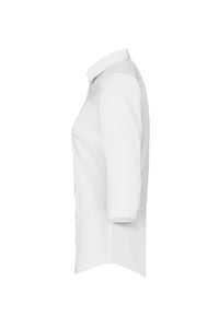 HAKRO 3/4-Arm-Vario Bluse MIKRALINAR® 120 weiß