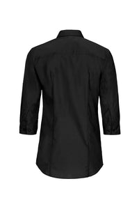 HAKRO 3/4-Arm-Vario Bluse MIKRALINAR® 120 schwarz