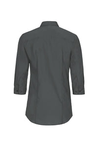 HAKRO 3/4-Arm-Vario Bluse MIKRALINAR® 120 anthrazit