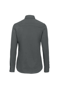 HAKRO Bluse MIKRALINAR® 121 anthrazit