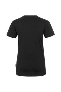 HAKRO Damen V-Shirt Classic 126 schwarz
