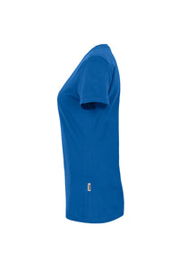 HAKRO Damen V-Shirt Classic 126 royalblau