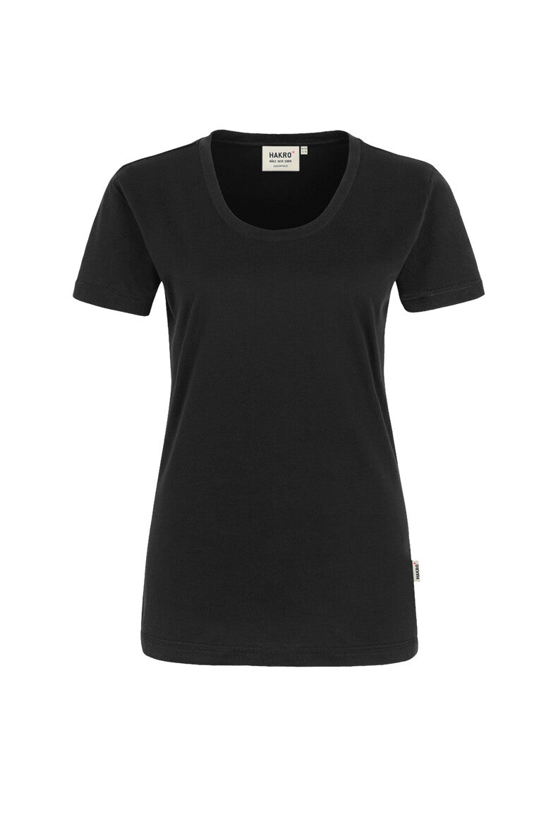 HAKRO Damen T-Shirt Classic 127 schwarz