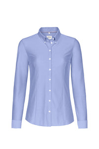 HAKRO Bluse Natural Stretch 129 ozeanblau