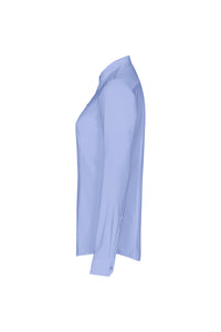 HAKRO Bluse Natural Stretch 129 ozeanblau