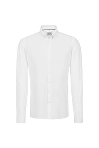 HAKRO Hemd Natural Stretch Regular 130 weiß