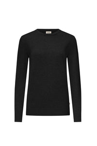 HAKRO Damen Pullover Premium-Baumwolle 135 schwarz