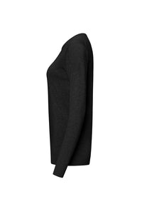 HAKRO Damen Pullover Premium-Baumwolle 135 schwarz