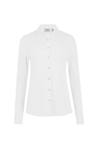HAKRO COTTON TEC® Bluse 136 weiß