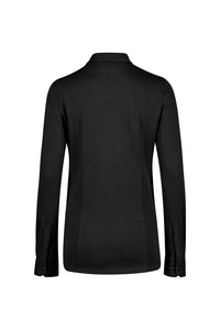 HAKRO COTTON TEC® Bluse 136 schwarz