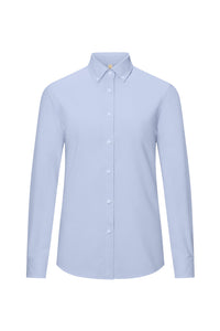 HAKRO Oxford Bluse 138 himmelblau