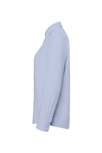 HAKRO Oxford Bluse 138 himmelblau