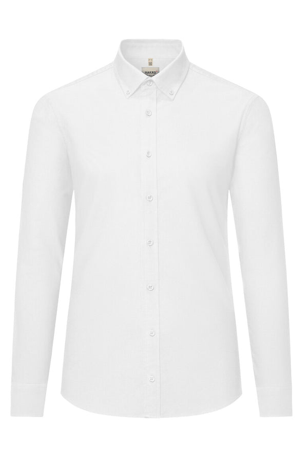 HAKRO Oxford Hemd 139 weiß