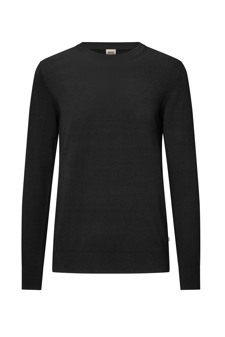 HAKRO Pullover Premium-Baumwolle 145 schwarz
