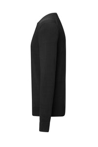 HAKRO Pullover Premium-Baumwolle 145 schwarz