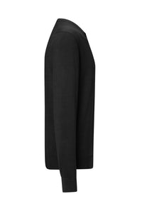 HAKRO Pullover Premium-Baumwolle 145 schwarz