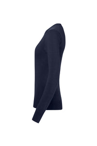 HAKRO Damen Pullover Merino-Wolle 146 tinte