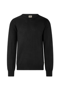 HAKRO Pullover Merino-Wolle 156 schwarz
