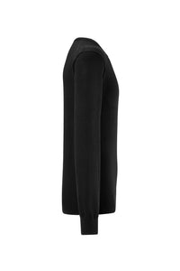 HAKRO Pullover Merino-Wolle 156 schwarz
