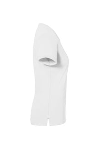 HAKRO COTTON TEC® Damen V-Shirt 169 weiß