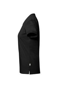 HAKRO COTTON TEC® Damen V-Shirt 169 schwarz