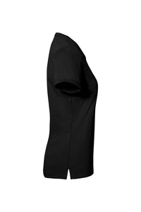 HAKRO COTTON TEC® Damen V-Shirt 169 schwarz