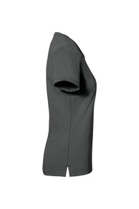 HAKRO COTTON TEC® Damen V-Shirt 169 anthrazit