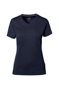 HAKRO COTTON TEC® Damen V-Shirt 169 tinte