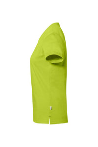 HAKRO COTTON TEC® Damen V-Shirt 169 kiwi
