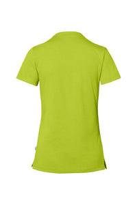 HAKRO COTTON TEC® Damen V-Shirt 169 kiwi