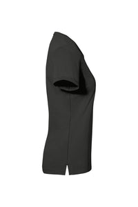 HAKRO COTTON TEC® Damen V-Shirt 169 karbongrau